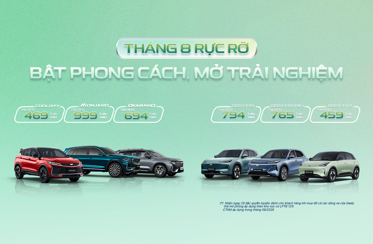 Geely uu dai thang 8